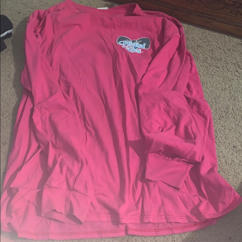 blessed girl long sleeve t shirt